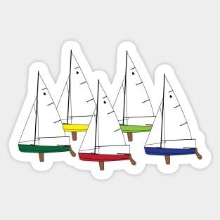 GP14 Sailboat Sticker